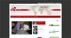Desktop Screenshot of mladacharita.sk